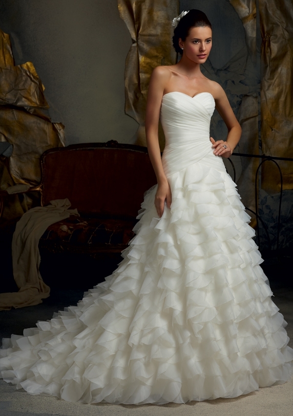 Wedding Dress - Mori Lee Blue SPRING 2013 Collection: 5110 - Organza ...