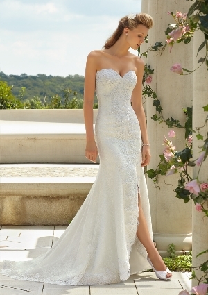Wedding Dress - Mori Lee Voyage SPRING 2013 Collection: 6751 - Embroidered Lace on Tulle | MoriLee Bridal Gown