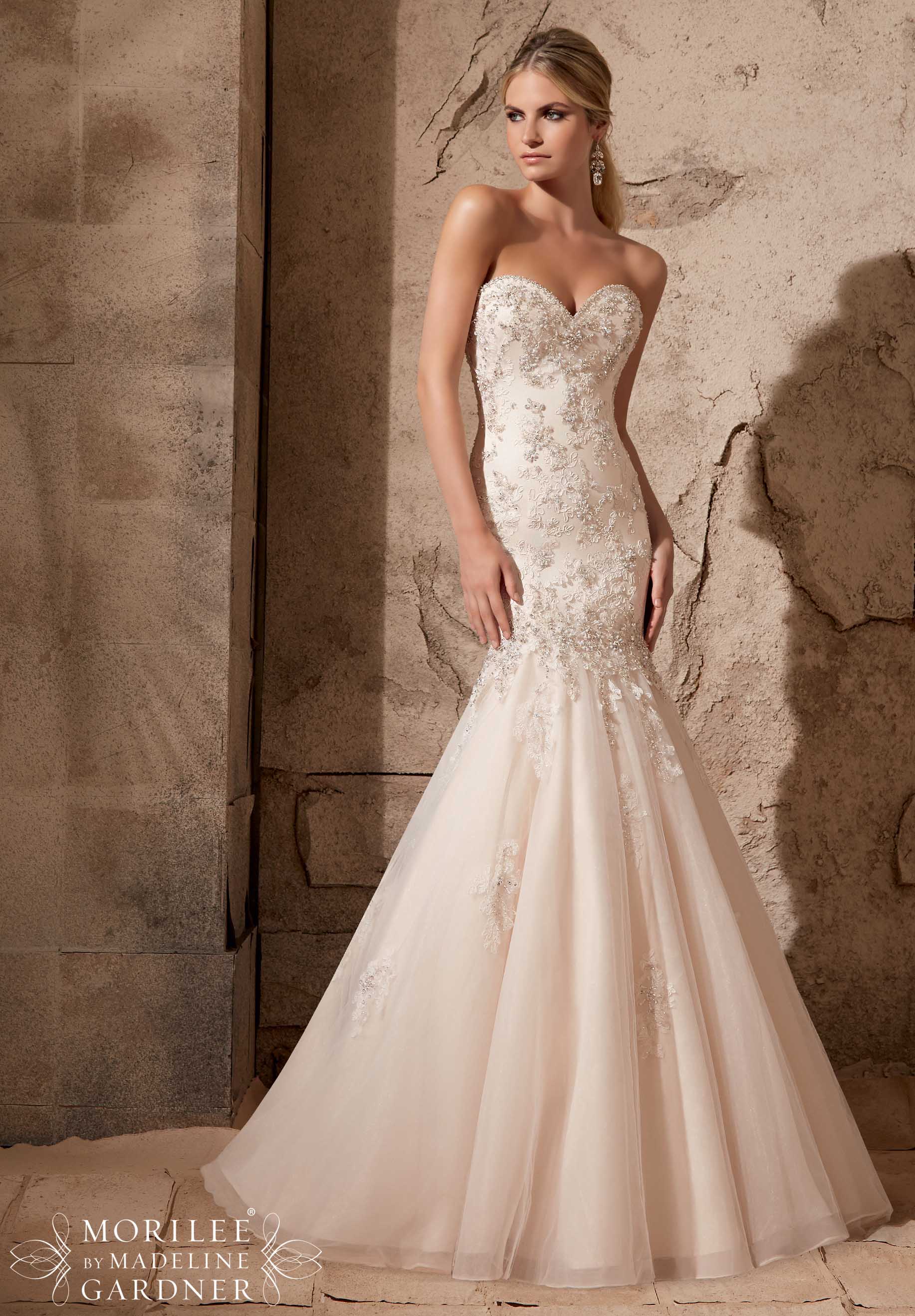 Wedding Dress - Mori Lee Bridal SPRING 2015 Collection: 2720 - Crystal