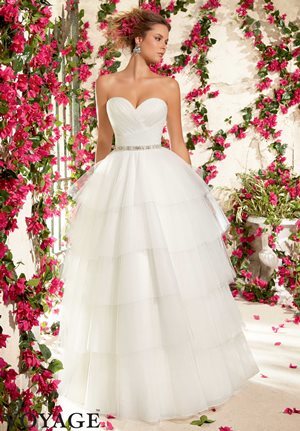 Wedding Dress - Mori Lee Voyage SPRING 2015 Collection: 6796 - TULLE BALL GOWN | MoriLee Bridal Gown