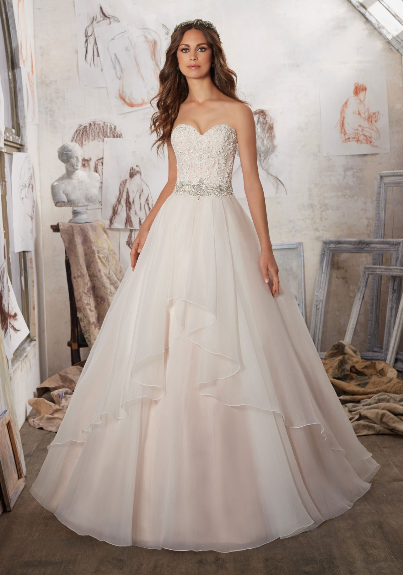 mori lee 5573 ivory