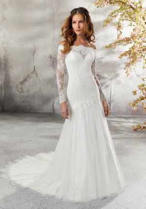 Wedding Dress - Mori Lee Blue FALL 2018 Collection: 5686 - Lillian | MoriLee Bridal Gown