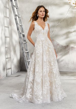Wedding Dress - Mori Lee Blue FALL 2018 Collection: 5695 - Lauren | MoriLee Bridal Gown