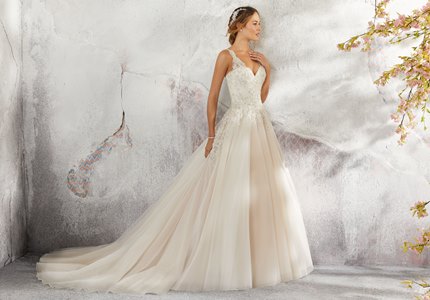 Wedding Dress - Mori Lee Blue FALL 2018 Collection: 5697 - Lily | MoriLee Bridal Gown