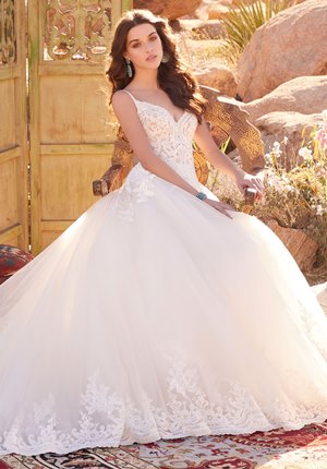 Wedding Dress - Mori Lee BLUE FALL 2019 Collection: 5761 - Rosmerta | MoriLee Bridal Gown