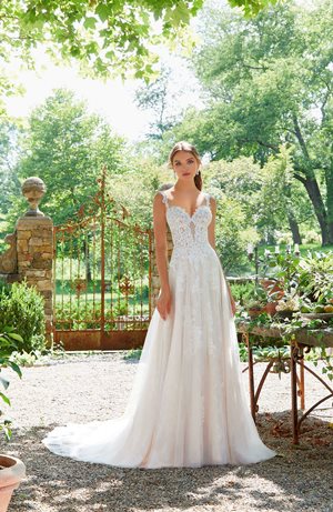 Wedding Dress - Mori Lee Blue Spring 2019 Collection: 5701 - Paloma | MoriLee Bridal Gown