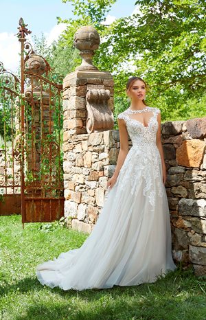 Wedding Dress - Mori Lee Blue Spring 2019 Collection: 5715 - Patrice | MoriLee Bridal Gown
