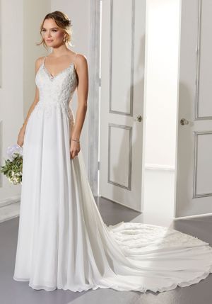 Wedding Dress - Mori Lee Blue FALL 2020 Collection: 5873 - Ailani | MoriLee Bridal Gown