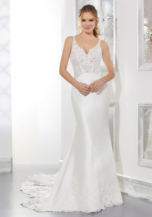 Wedding Dress - Mori Lee Blue FALL 2020 Collection: 5874 - Amber | MoriLee Bridal Gown
