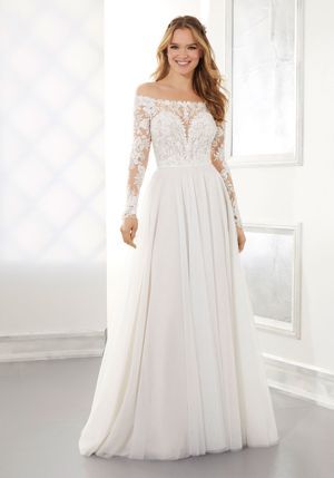Wedding Dress - Mori Lee Blue FALL 2020 Collection: 5877 - Ashley | MoriLee Bridal Gown