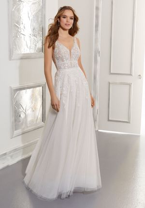 Wedding Dress - Mori Lee Blue FALL 2020 Collection: 5879 - Angela | MoriLee Bridal Gown