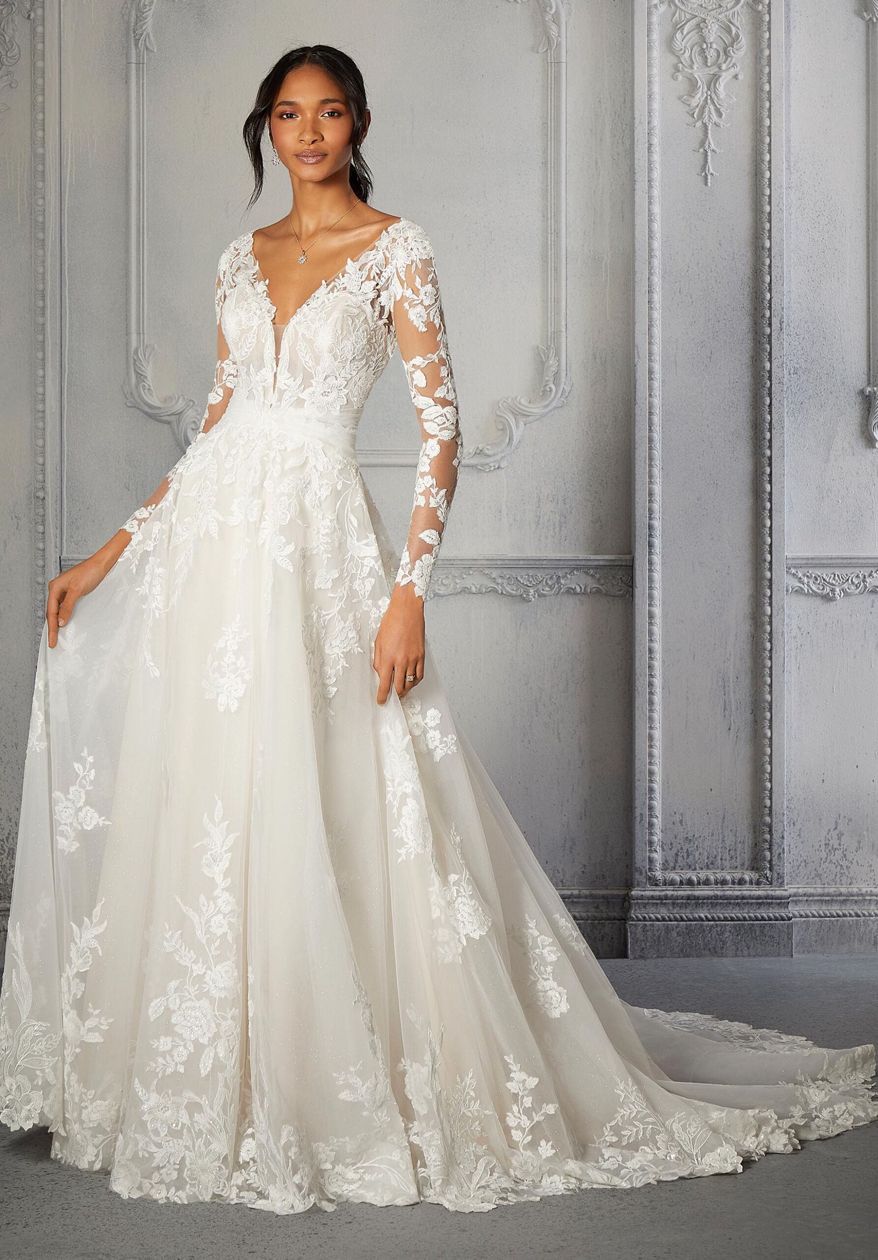 Mori lee 6869 Musidora Wedding Dress - Catrinas Bridal
