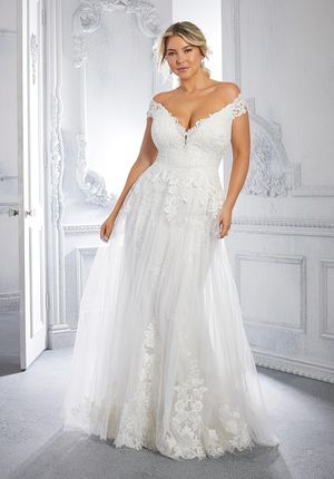 Wedding Dress - Mori Lee Julietta Fall 2021 Collection: 3323 - Chandra Wedding Dress | PlusSize Bridal Gown