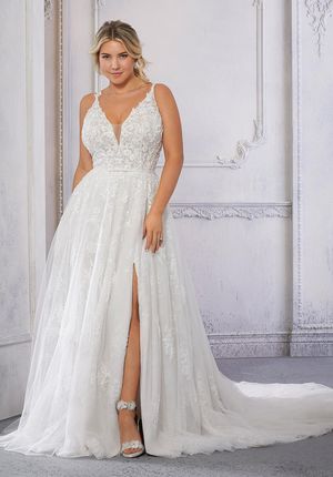 Wedding Dress - Mori Lee Julietta Fall 2021 Collection: 3330 - Clarisse Wedding Dress | PlusSize Bridal Gown