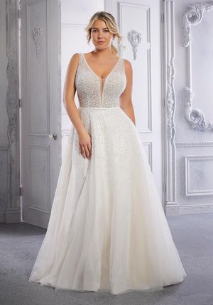 Wedding Dress - Mori Lee Julietta Fall 2021 Collection: 3332 - Cosima Wedding Dress | PlusSize Bridal Gown