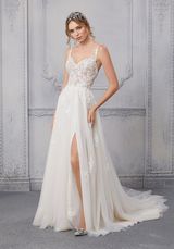 Bridal Dress: Mori Lee Blue Fall 2021 Collection: 5915 - Cipriana Wedding Dress 