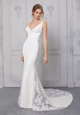 Bridal Dress: Mori Lee Blue Fall 2021 Collection: 5919 - Carrie Wedding Dress 