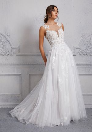 Wedding Dress - Mori Lee Blue Fall 2021 Collection: 5926 - Christine Wedding Dress | MoriLee Bridal Gown