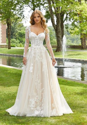 Wedding Dress - Mori Lee Bridal Spring 2022 Collection: 2420 - Drucilla Wedding Dress | MoriLee Bridal Gown