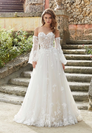 Wedding Dress - Mori Lee Bridal Fall 2022 Collection: 2461 - Fiorella Wedding Dress | MoriLee Bridal Gown