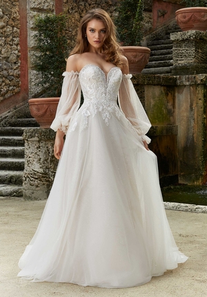 Wedding Dress - Mori Lee Bridal Fall 2022 Collection: 2468 - Fatima Wedding Dress | MoriLee Bridal Gown