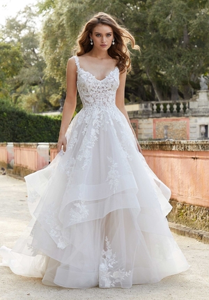 Wedding Dress - Mori Lee Bridal Fall 2022 Collection: 2470 - Faustina Wedding Dress | MoriLee Bridal Gown