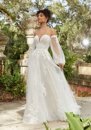 Wedding Dress - Mori Lee Bridal Fall 2022 Collection: 2480 - Fauna Wedding Dress | MoriLee Bridal Gown