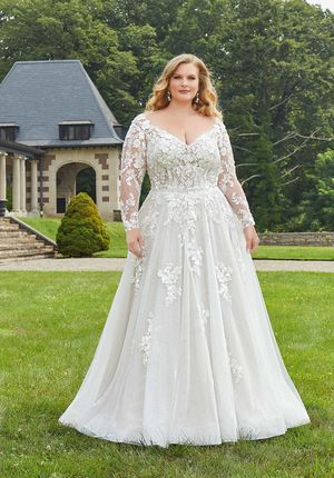 Wedding Dress - Mori Lee Julietta Spring 2022 Collection: 3354 - Emberly Wedding Dress | PlusSize Bridal Gown