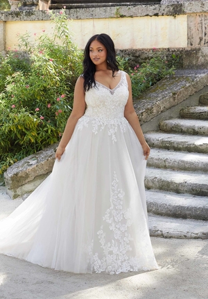 Wedding Dress - Mori Lee Julietta Fall 2022 Collection: 3361 - Geneva Wedding Dress | PlusSize Bridal Gown