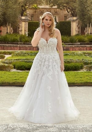 Wedding Dress - Mori Lee Julietta Fall 2022 Collection: 3368 - Giada Wedding Dress | PlusSize Bridal Gown