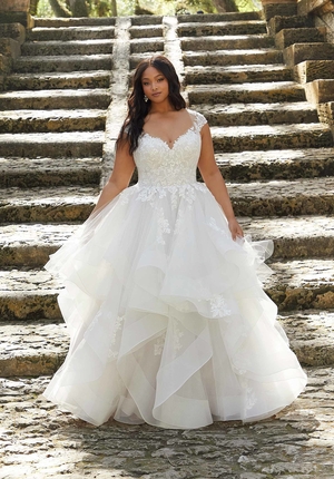 Wedding Dress - Mori Lee Julietta Fall 2022 Collection: 3369 - Garcelle Wedding Dress | PlusSize Bridal Gown