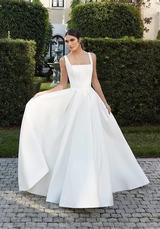 Bridal Dress: Mori Lee Blue Fall 2022 Collection: 5975 - Flavia Wedding Dress 