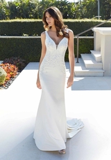 Bridal Dress: Mori Lee Blue Fall 2022 Collection: 5976 - Fern Wedding Dress 