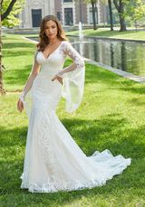 Bridal Dress: Mori Lee Voyage Spring 2022 Collection: 6962 - Dixie Wedding Dress 