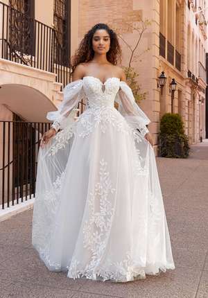 Wedding Dress - Mori Lee Bridal Spring 2023 Collection: 2523 - Jeanette Wedding Dress | MoriLee Bridal Gown