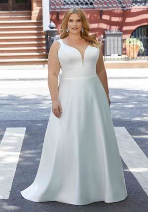 Wedding Dress - Mori Lee Julietta Spring 2023 Collection: 3374 - Harlow Wedding Dress | PlusSize Bridal Gown