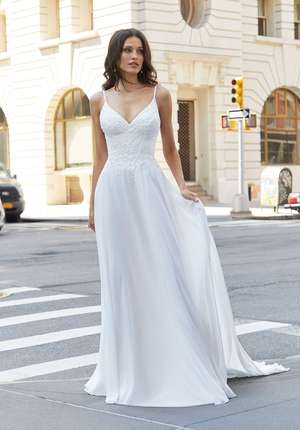 Wedding Dress - Mori Lee Blue Spring 2023 Collection: 4107 - Jenna Wedding Dress | MoriLee Bridal Gown