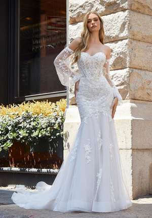 Wedding Dress - Mori Lee Blue Spring 2023 Collection: 4114 - Jasmine Wedding Dress | MoriLee Bridal Gown