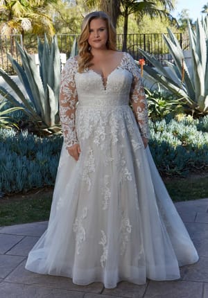 Wedding Dress - Mori Lee Julietta Bridal Collection: 3395 - Lenora Wedding Dress | PlusSize Bridal Gown