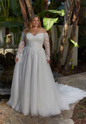 Wedding Dress - Mori Lee Julietta Bridal Collection: 3397 - Leandra Wedding Dress | PlusSize Bridal Gown