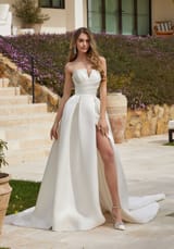 Bridal Dress: Mori Lee Blu Bridal Collection: 4126 - Mischa Wedding Dress 