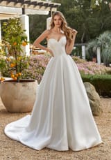 Bridal Dress: Mori Lee Blu Bridal Collection: 4131 - Mckenna Wedding Dress 
