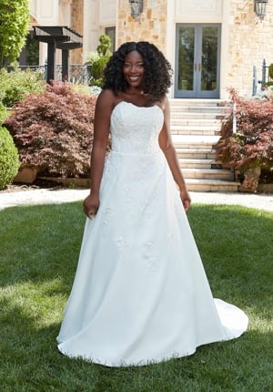 Wedding Dress - Mori Lee Julietta Bridal Collection: 3418 - Noreen Wedding Dress | PlusSize Bridal Gown