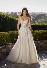 Bridal Dress: Mori Lee Blu Collection: 4469 - Romana Wedding Dress 