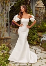 Bridal Dress: Mori Lee Blu Collection: 4475 - Raven Wedding Dress