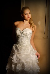 Bridal Dress: Alstrameria