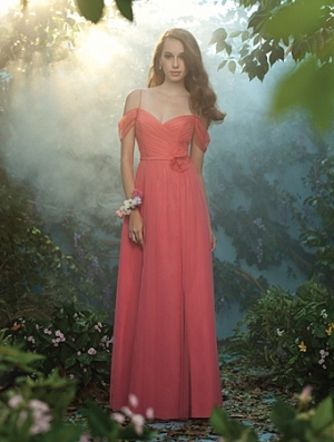 Bridesmaid Dress - DISNEY ALFRED ANGELO BRIDESMAIDS SPRING 2013 COLLECTION - 510 - Soft Net Fabric - Modern Fit | AlfredAngeloDisney Bridesmaids Gown