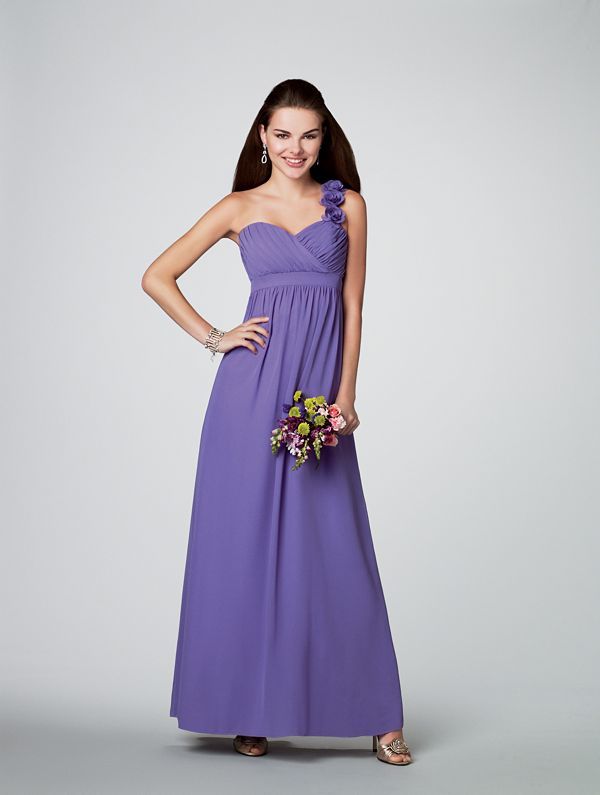 alfred angelo purple bridesmaid dress Alfred Angelo 8600 main image 0