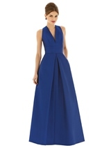 Bridesmaids Dress: Alfred Sung Bridesmaid FALL 2013 - D611 