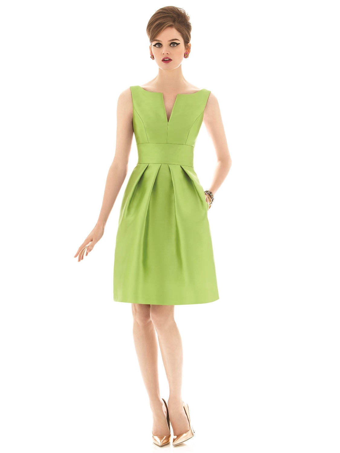 Alfred Sung Bridesmaid Dress In Midnight D611